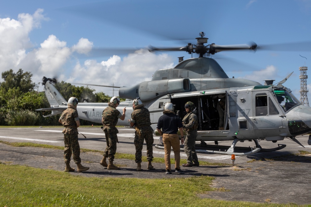 MARFORPAC Leadership tours III MEF Facilities