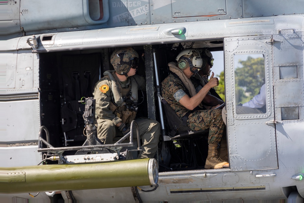 MARFORPAC Leadership tours III MEF Facilities