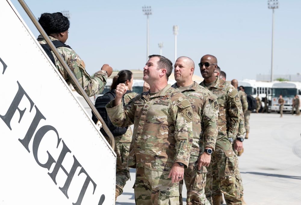 380th AEW welcomes deployers