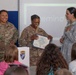 Soldiers assigned to NATO-led KFOR mission conduct presentation at Future School of Kosovo