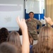 Soldiers assigned to NATO-led KFOR mission conduct presentation at Future School of Kosovo