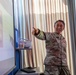 Soldiers assigned to NATO-led KFOR mission conduct presentation at Future School of Kosovo