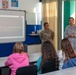 Soldiers assigned to NATO-led KFOR mission conduct presentation at Future School of Kosovo