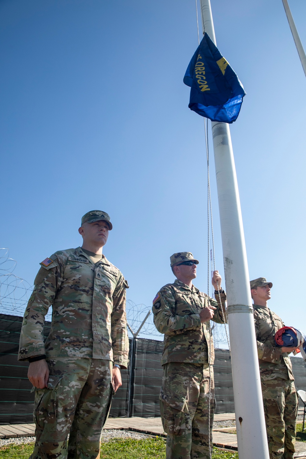 41st IBCT commander assumes authority of RC-E at Camp Bondsteel