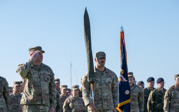 41st IBCT commander assumes authority of RC-E at Camp Bondsteel