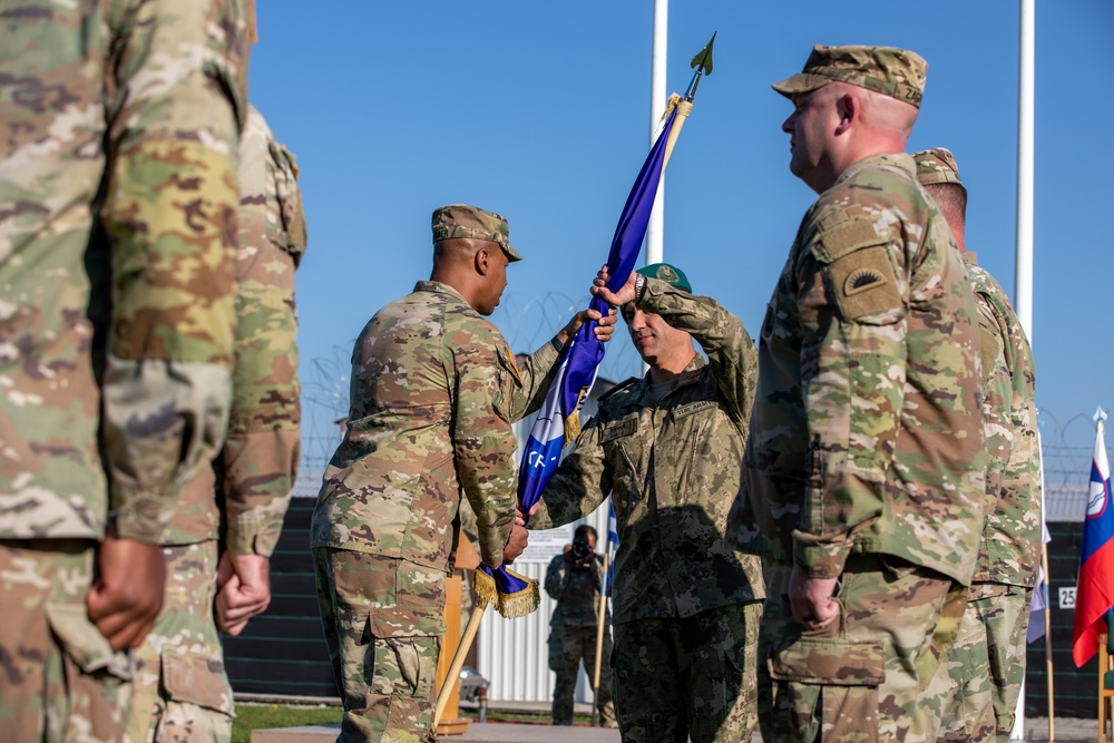 41st IBCT commander assumes authority of RC-E at Camp Bondsteel