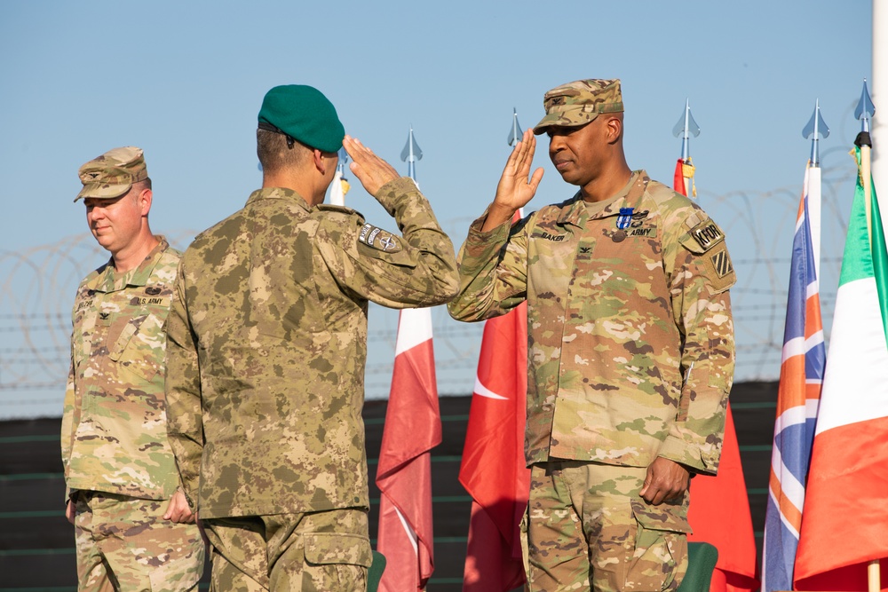 41st IBCT commander assumes authority of RC-E at Camp Bondsteel