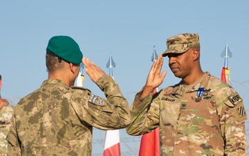 41st IBCT commander assumes authority of RC-E at Camp Bondsteel