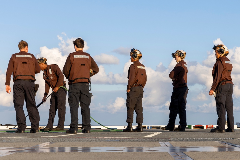 USS Gerald R. Ford SWATT operations