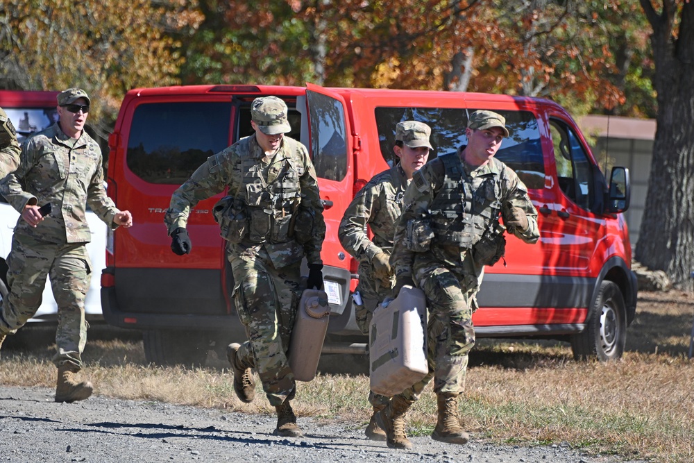 Joint Base McGuire-Dix-Lakehurst. Ranger Challenge competition 2024. Octobert 18, 2024.