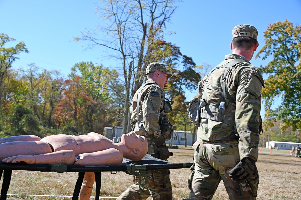 Joint Base McGuire-Dix-Lakehurst. Ranger Challenge competition 2024. Octobert 18, 2024.