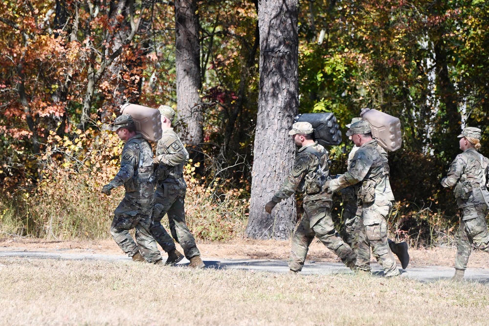 Joint Base McGuire-Dix-Lakehurst. Ranger Challenge competition 2024. Octobert 18, 2024.