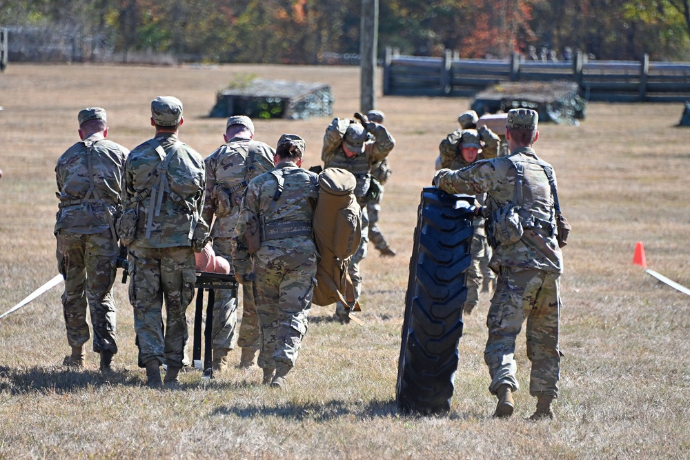 Joint Base McGuire-Dix-Lakehurst. Ranger Challenge competition 2024. Octobert 18, 2024.