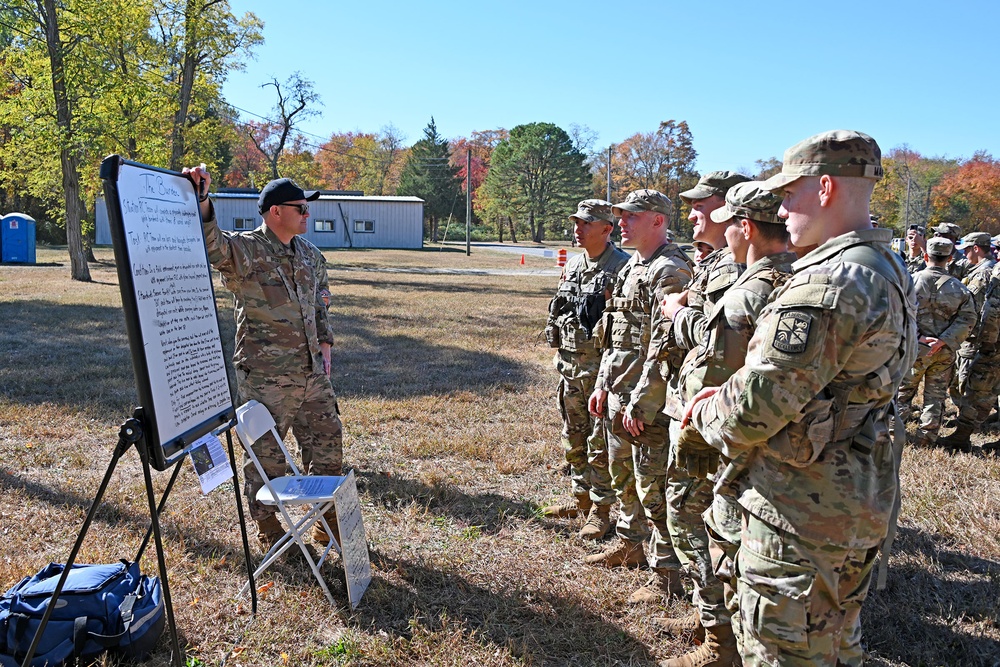 Joint Base McGuire-Dix-Lakehurst. Ranger Challenge competition 2024. Octobert 18, 2024.