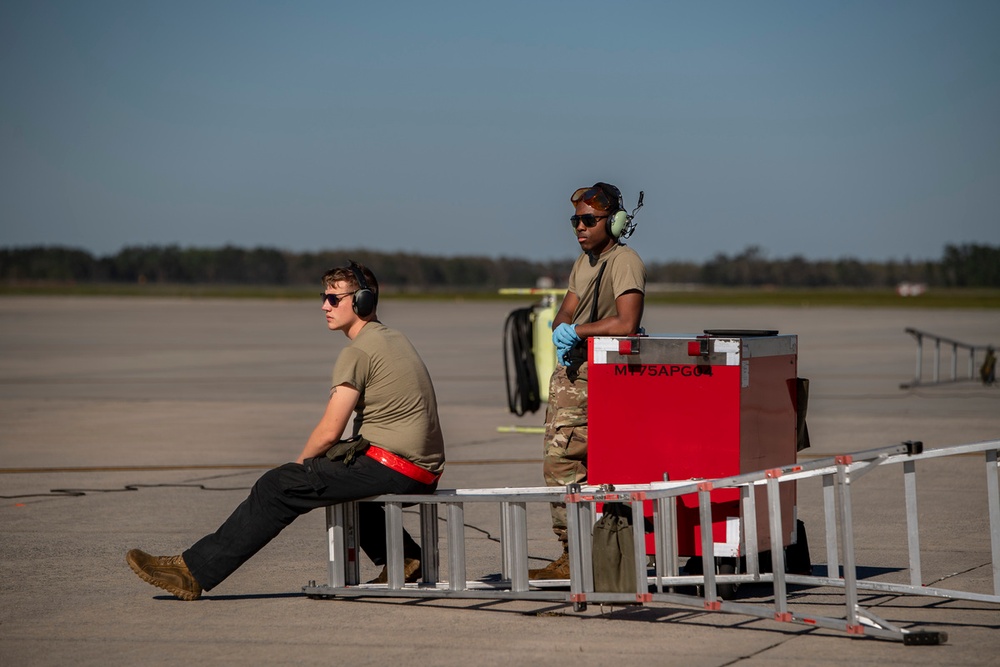 Team Moody aircraft return after Helene