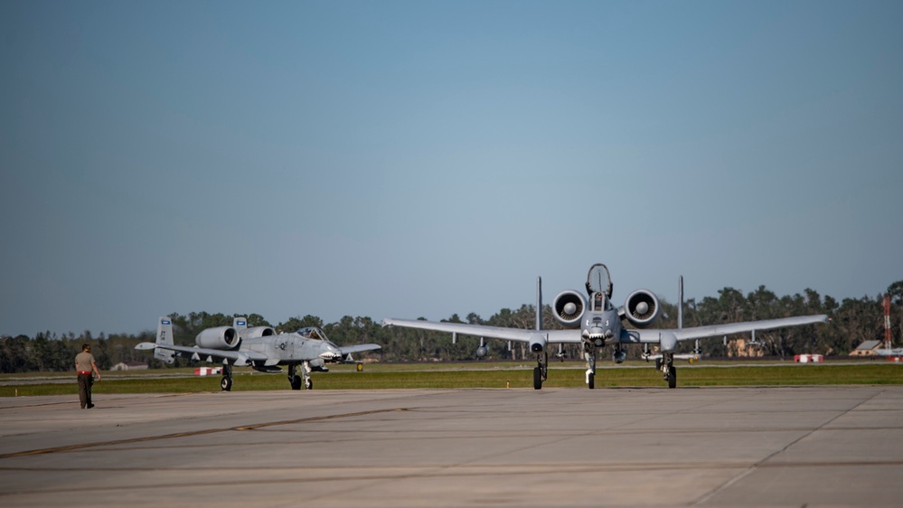 Team Moody aircraft return after Helene