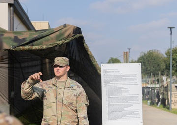 Soldiers train for the upcoming Expert Soldier Badge