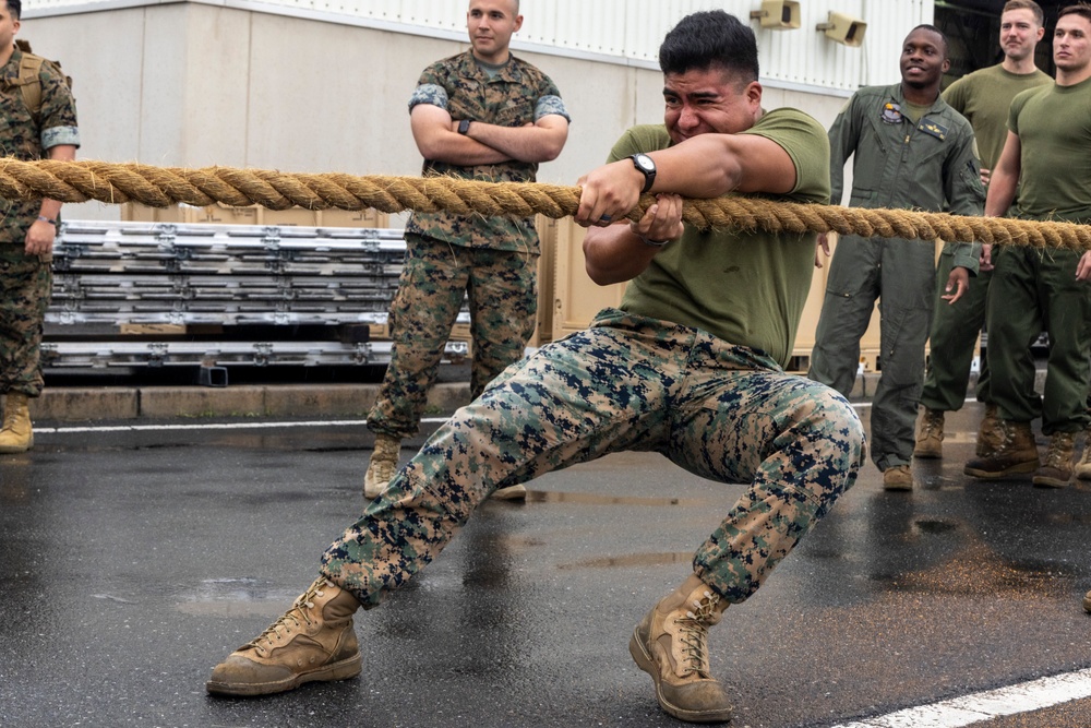 Marines with MWSS-171 “pull” ahead, winning Ace of the Base once again