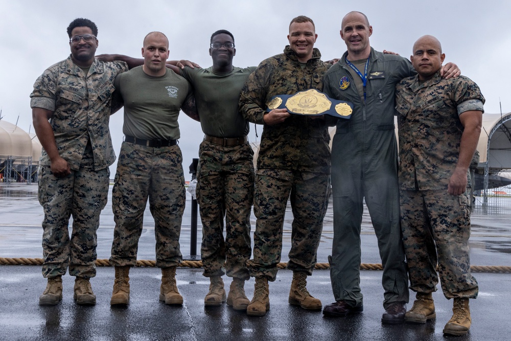 Marines with MWSS-171 “pull” ahead, winning Ace of the Base once again