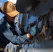 Fresh Water Wash Down aboard the USS Cole