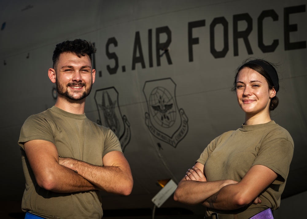 Golden hour grind – crew chiefs in action at MacDill Air Force Base