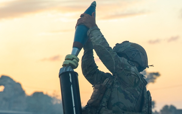U.S. Soldiers conduct live fire exercise in Syria