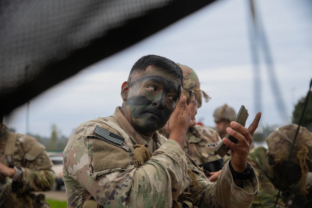 Soldiers train for E3B in Vicenza