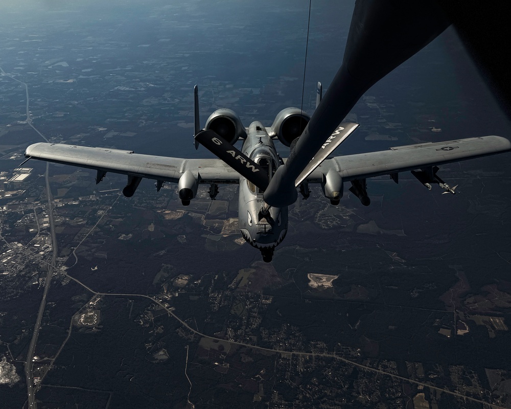 91st ARS refuels A-10s over Florida