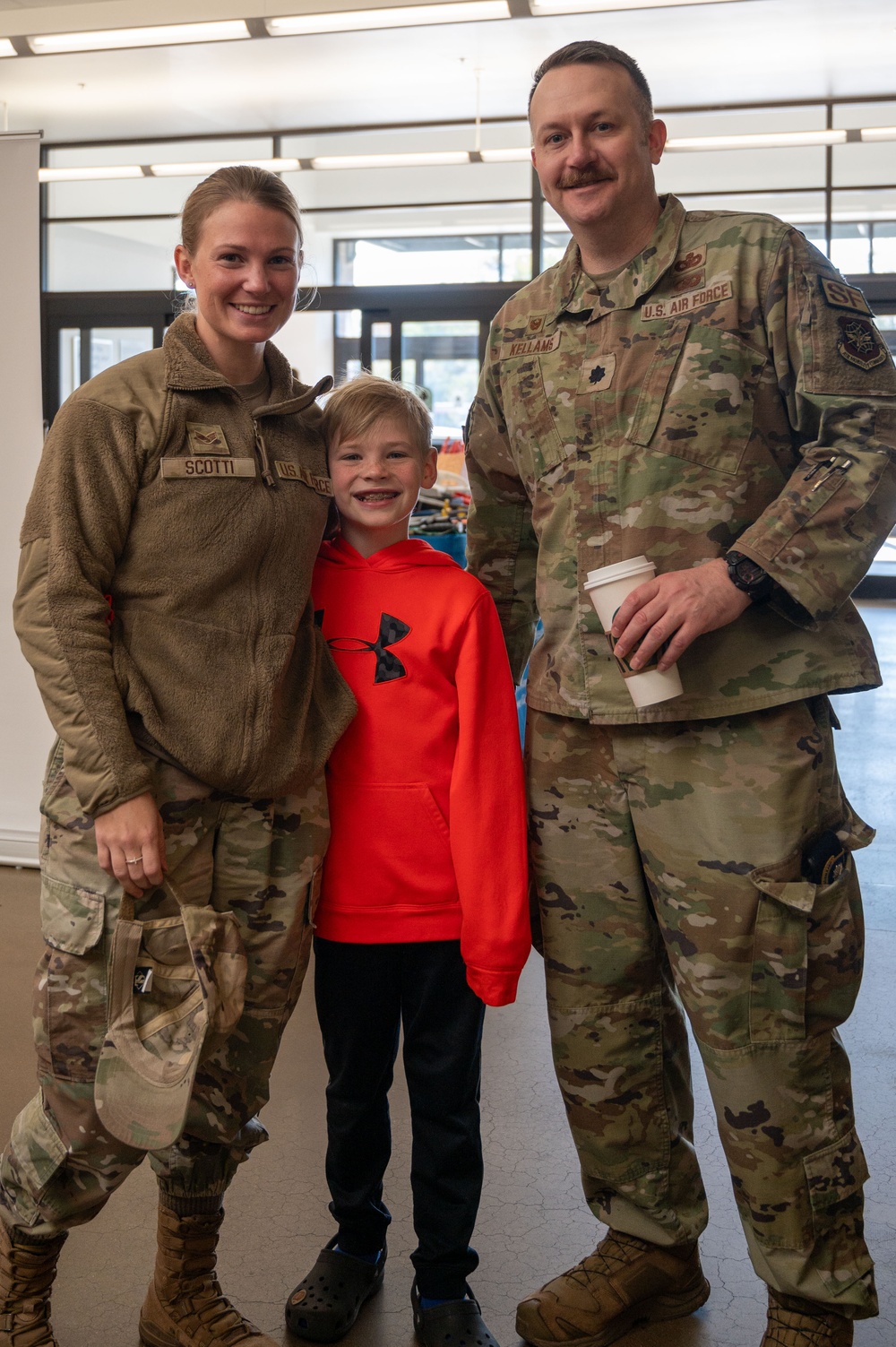 87th Security Forces Squadron hosts Coffee with a Cop event