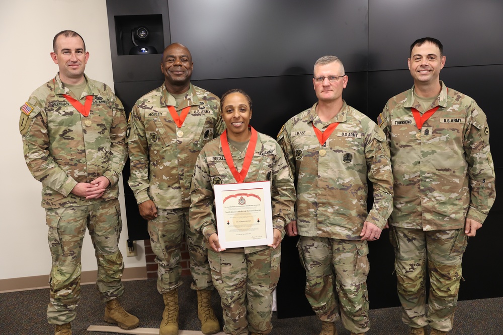 1st TSC Soldier receives Ordnance Order of Samuel Sharpe