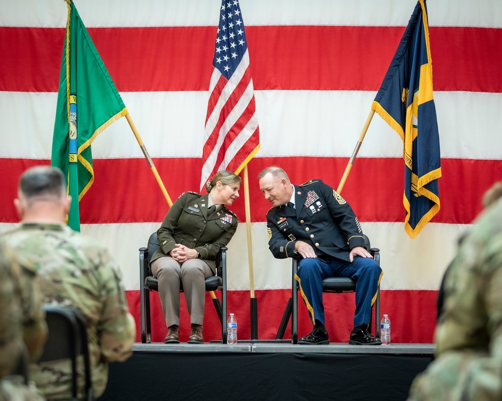 Command Sergeant Major Eric Sandland retires after 33 years of service