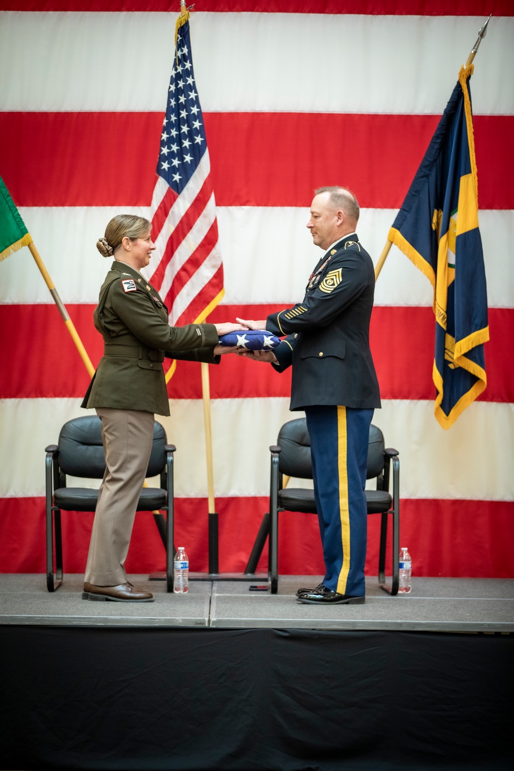 Command Sgt. Maj. Eric Sandland retires after 33 years of service