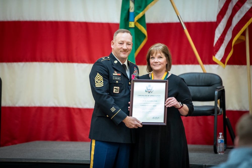 Command Sgt. Maj. Eric Sandland retires after 33 years of service