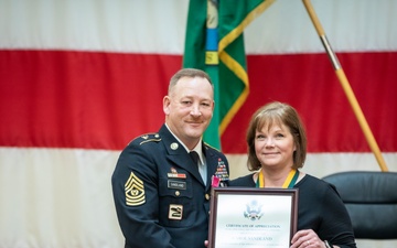 Command Sergeant Major Eric Sandland retires after 33 years of service