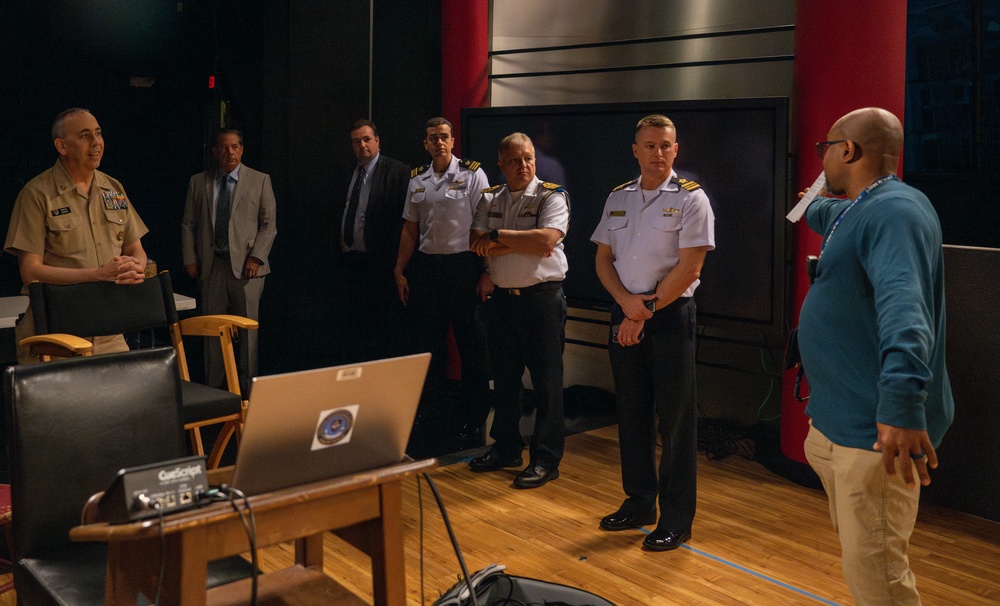 Brazilian Navy Delegation visits Defense Media Activity