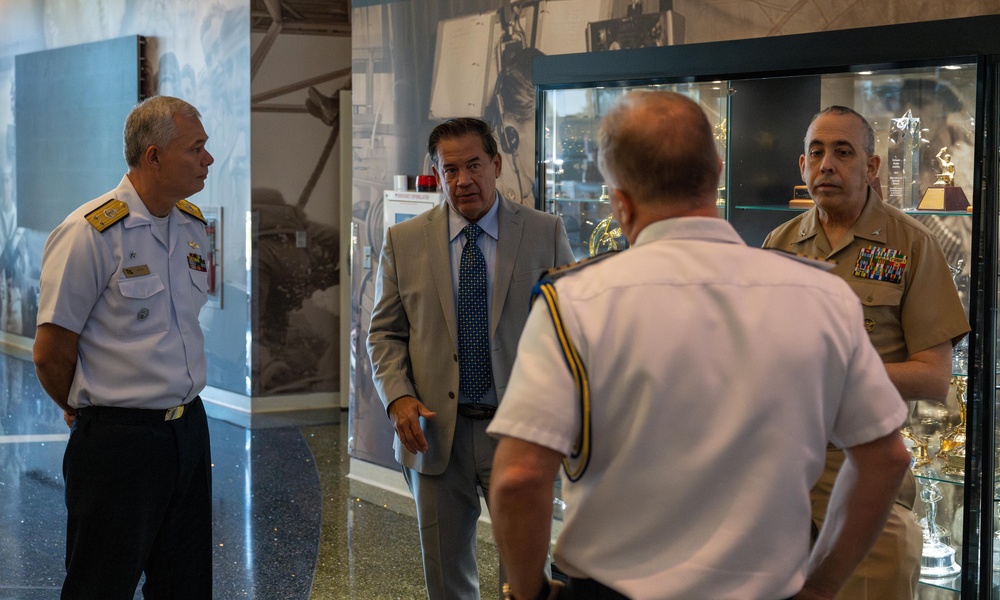 Brazilian Navy Delegation visits Defense Media Activity