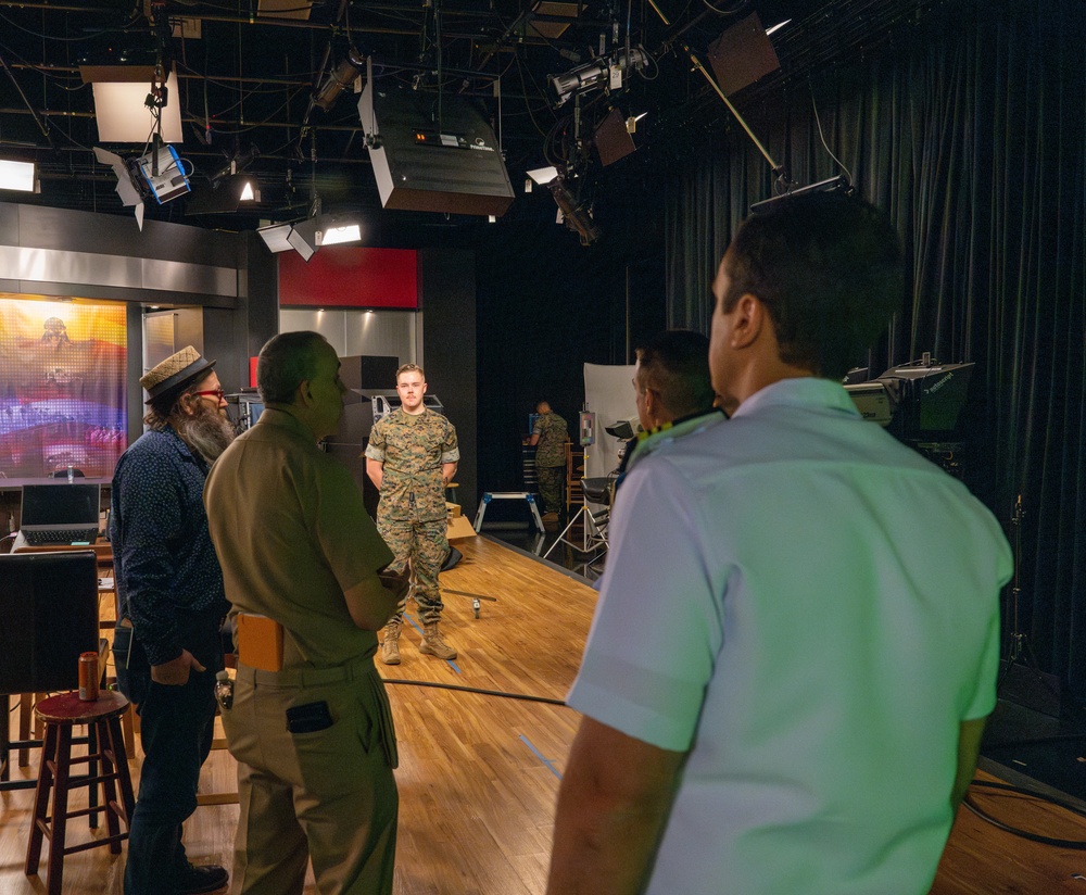 Brazilian Navy Delegation visits Defense Media Activity