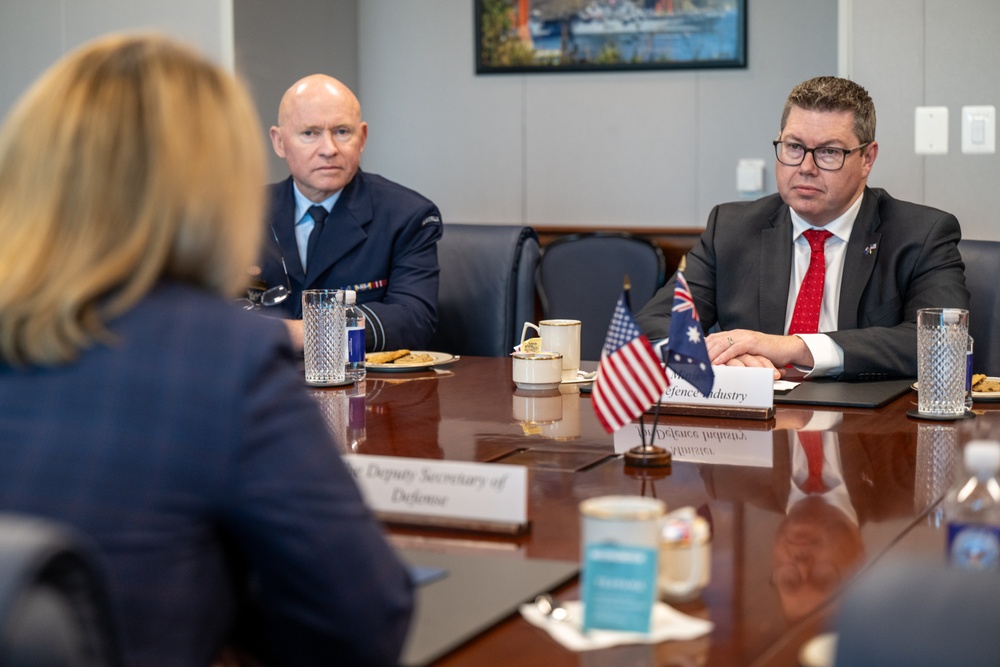 Deputy Secretary Hicks meets with Australian Minister for Defense Industry