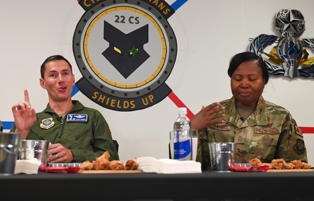 22 ARW leaders beat the heat for Cybersecurity Awareness Month