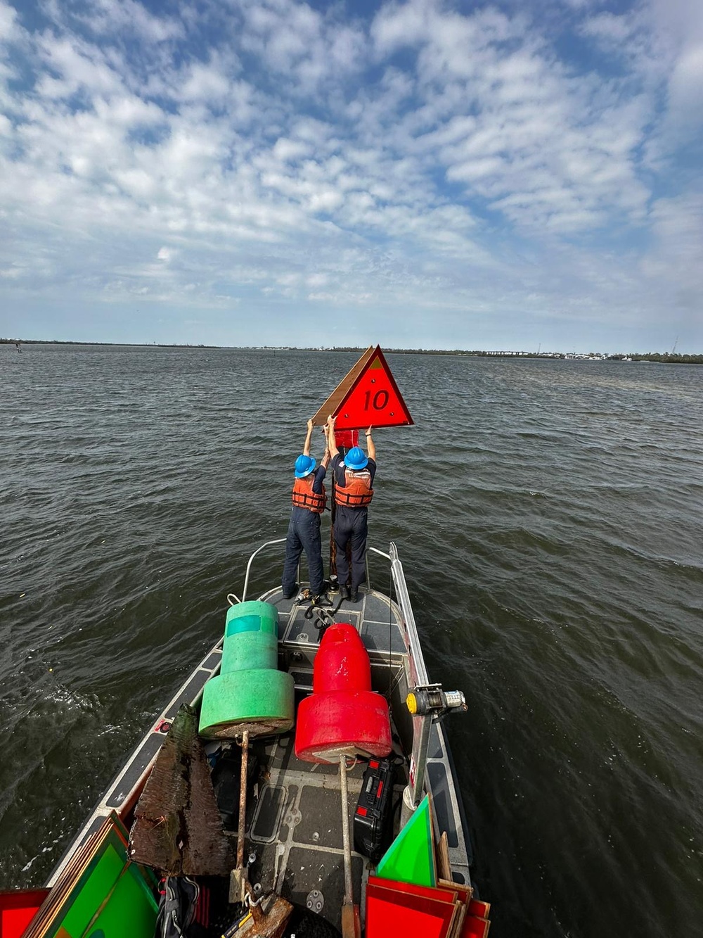 Coast Guard Aids to Navigation Teams join forces following Hurricane Milton