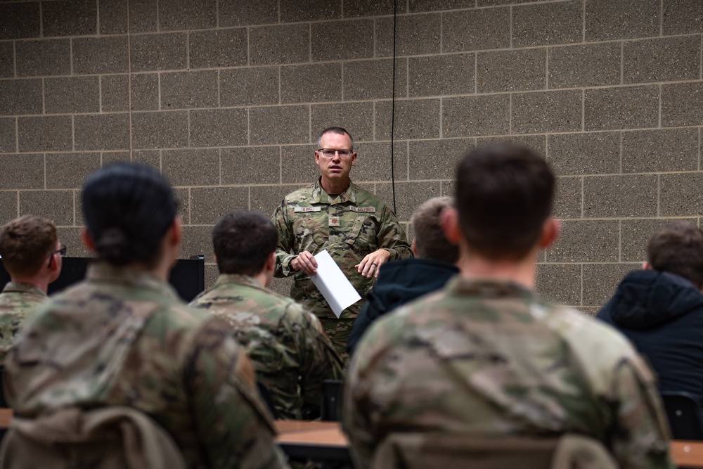 Air Force ROTC Detachment 780 visits Joe Foss Field