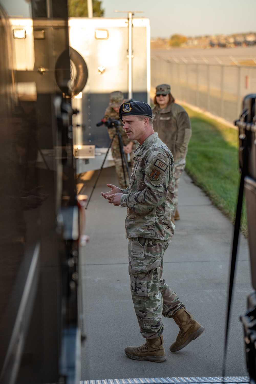 Air Force ROTC Detachment 780 visits Joe Foss Field