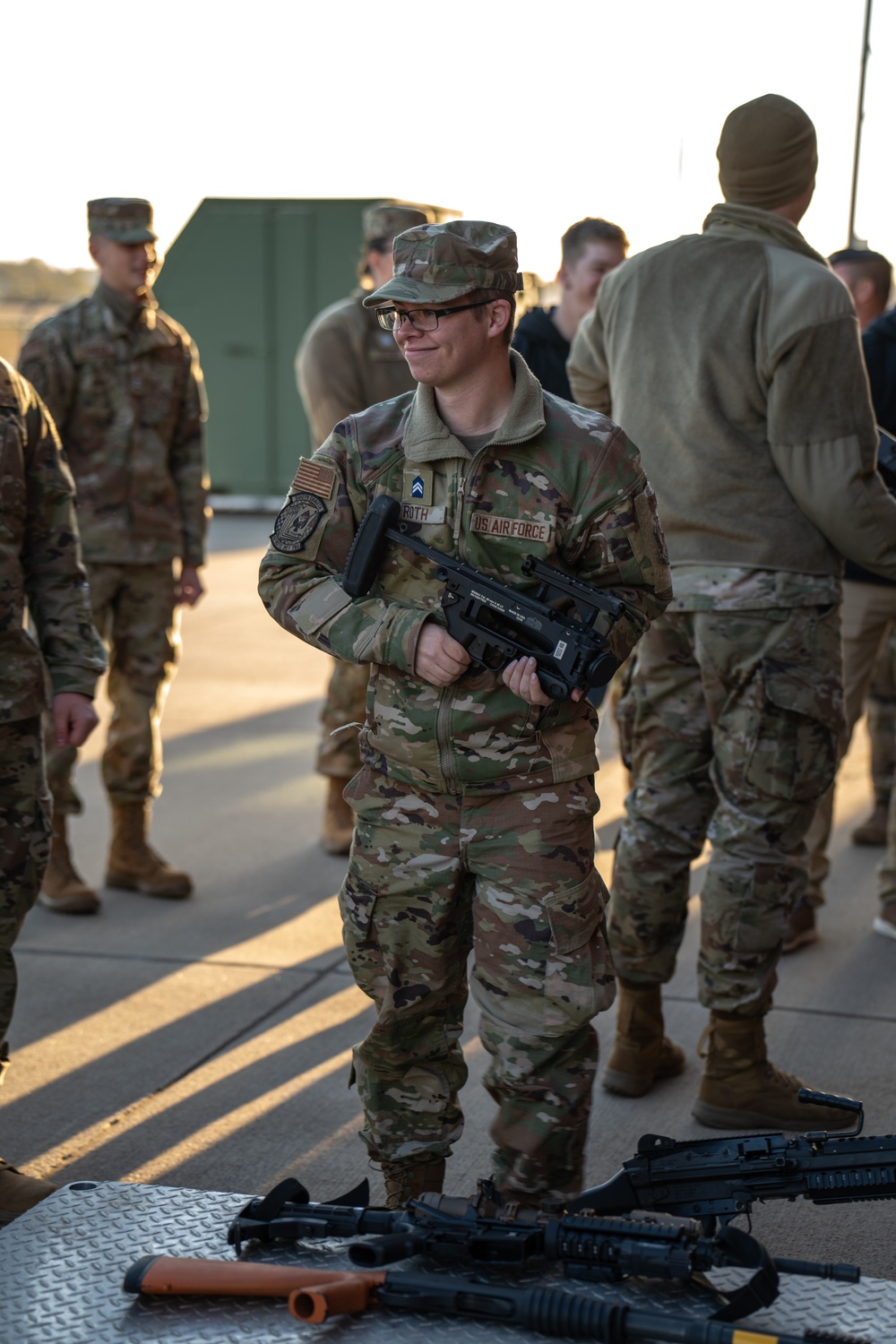 Air Force ROTC Detachment 780 visits Joe Foss Field