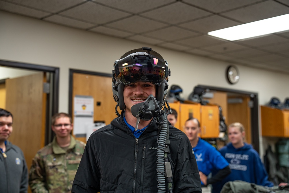 Air Force ROTC Detachment 780 visits Joe Foss Field