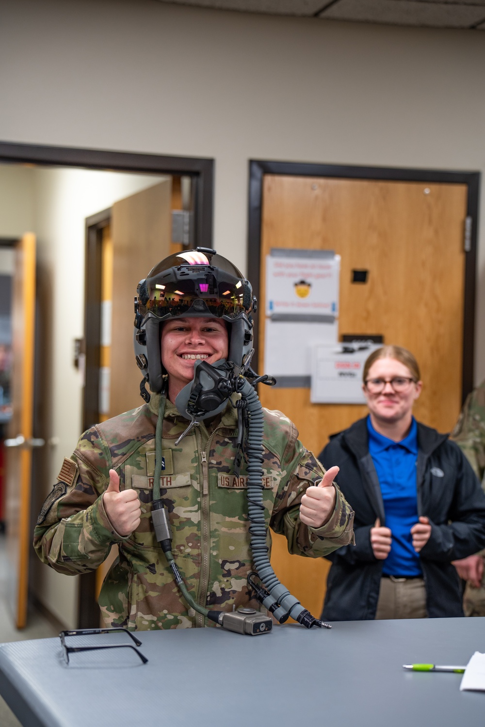 Air Force ROTC Detachment 780 visits Joe Foss Field