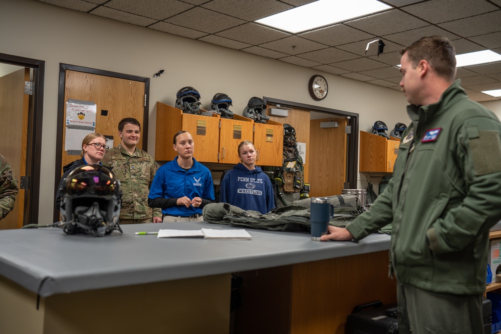 Air Force ROTC Detachment 780 visits Joe Foss Field
