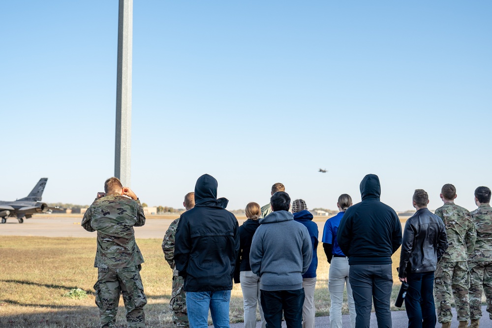Air Force ROTC Detachment 780 visits Joe Foss Field