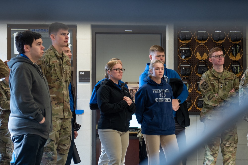 Air Force ROTC Detachment 780 visits Joe Foss Field