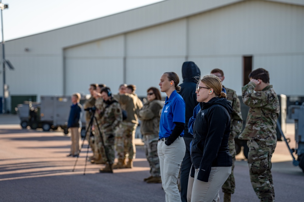 Air Force ROTC Detachment 780 visits Joe Foss Field