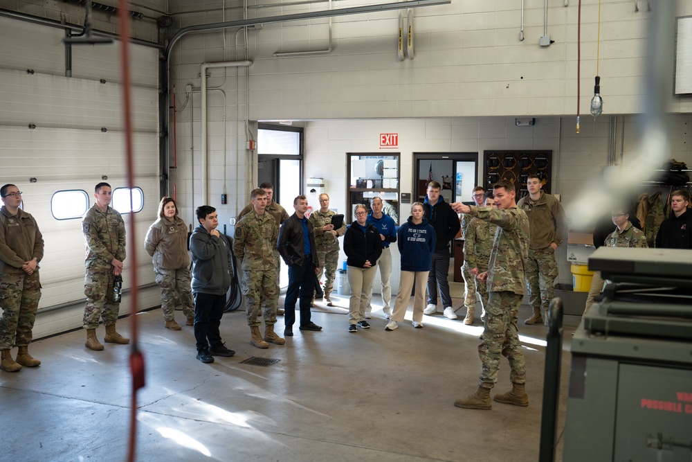 Air Force ROTC Detachment 780 visits Joe Foss Field